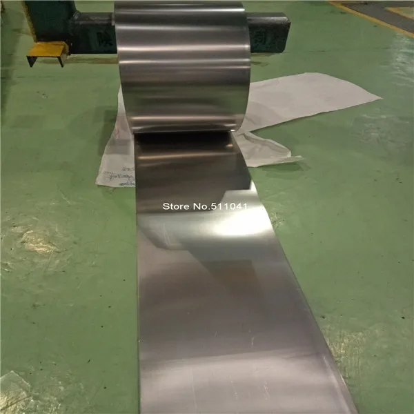 

titanium foil Gr.2 grade2 mirror titanium strip 0.4mm thickness