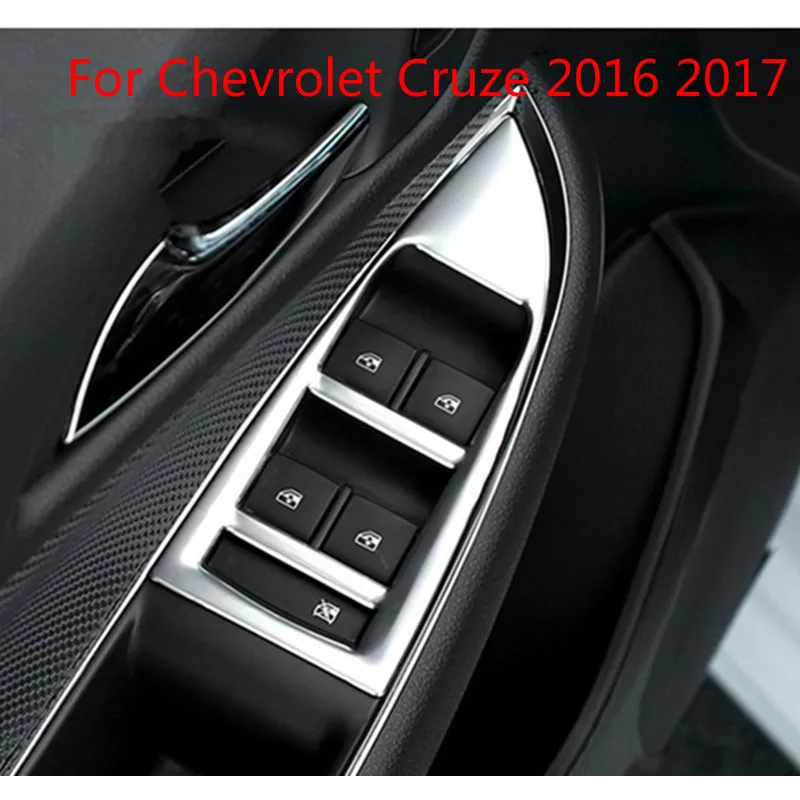 For Chevrolet Cruze 2016 2017 Car styling stainless steel door window
