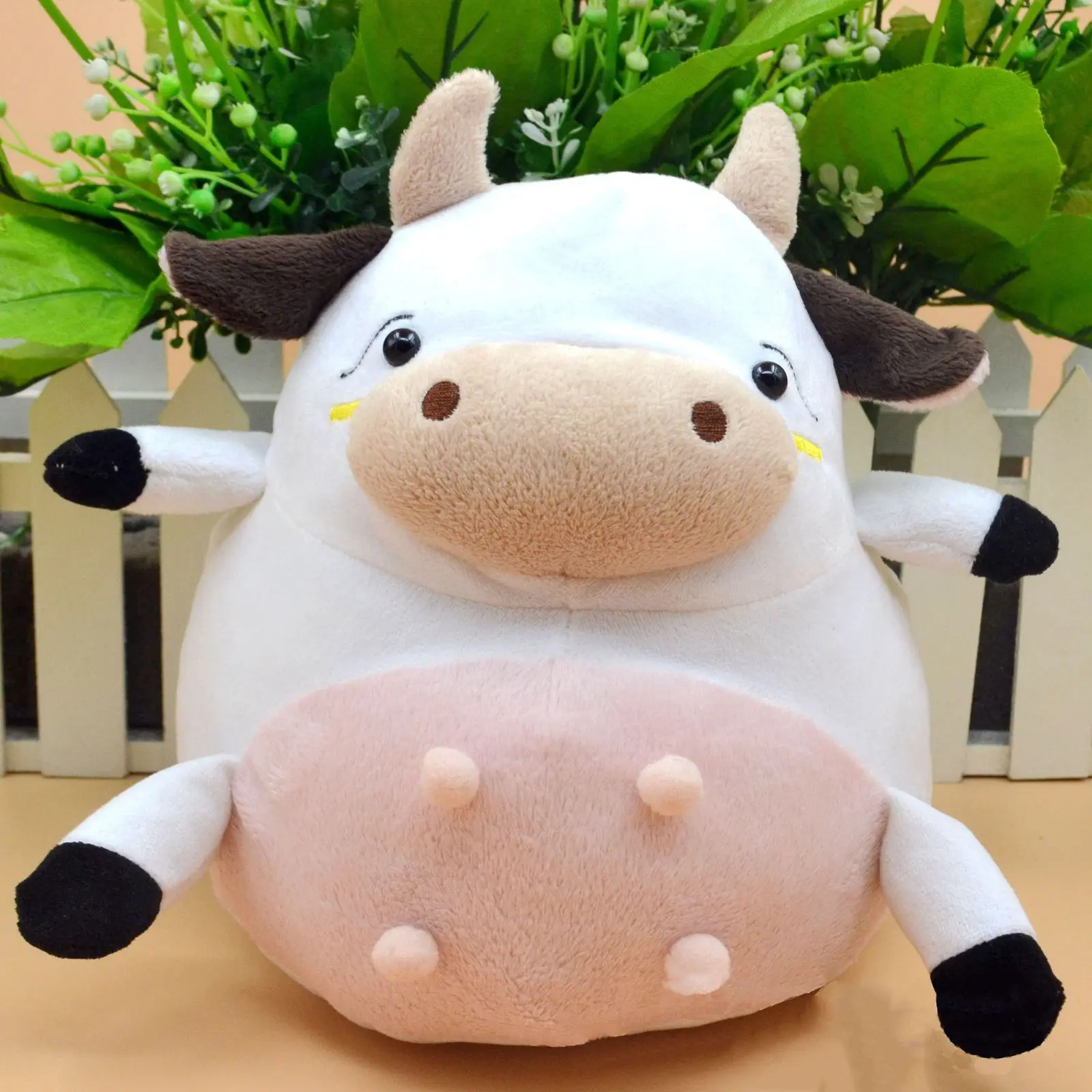

DDLC Doki Literature Club Mr Cow Plush Toy Sayori Yuri Monika Cosplay