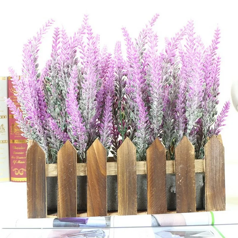 

Romantic Provence decoration lavender flower silk artificial flowers grain decorative Simulation of aquatic plants