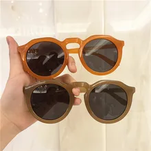 New jelly color sunglasses female tide retro UV protection eyewear sunglasses