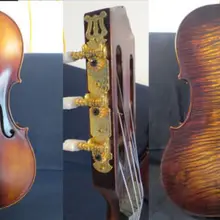 Редкая модель 6 струн 2"(1/4) SONG Maestro" arpeggione ", мощный звук#12478