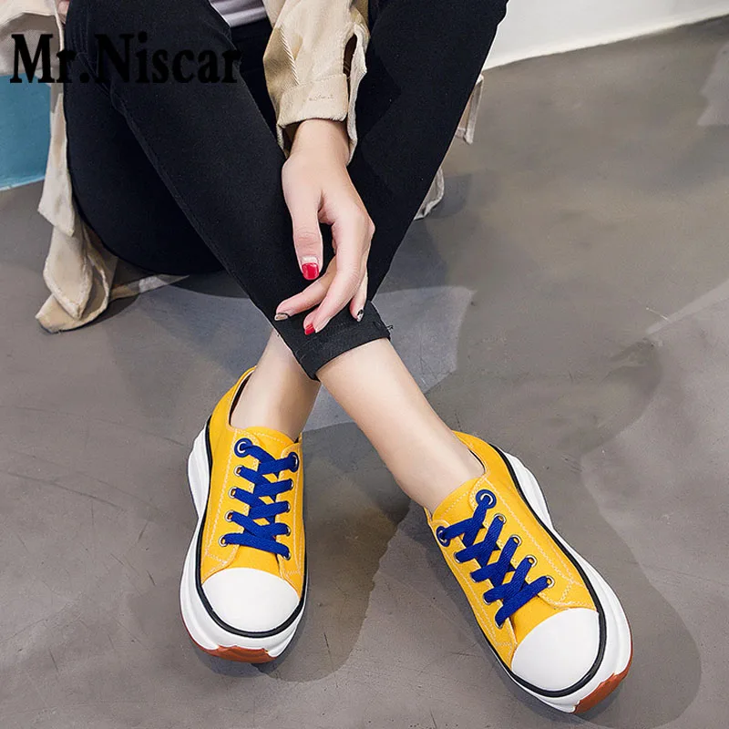 

Women High Quality Platform Fashion Casual Shoes Candy Color Female Spring Summer Sneakers Canvas Shoes Breathable Free Shipping