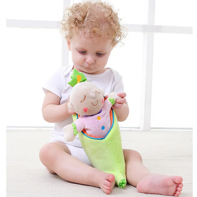 30 см Горох Принцесса Кукла Плюшевые игрушки сопровождать сна кукла принц, куклы Мягкие плюшевые игрушки для новорожденных