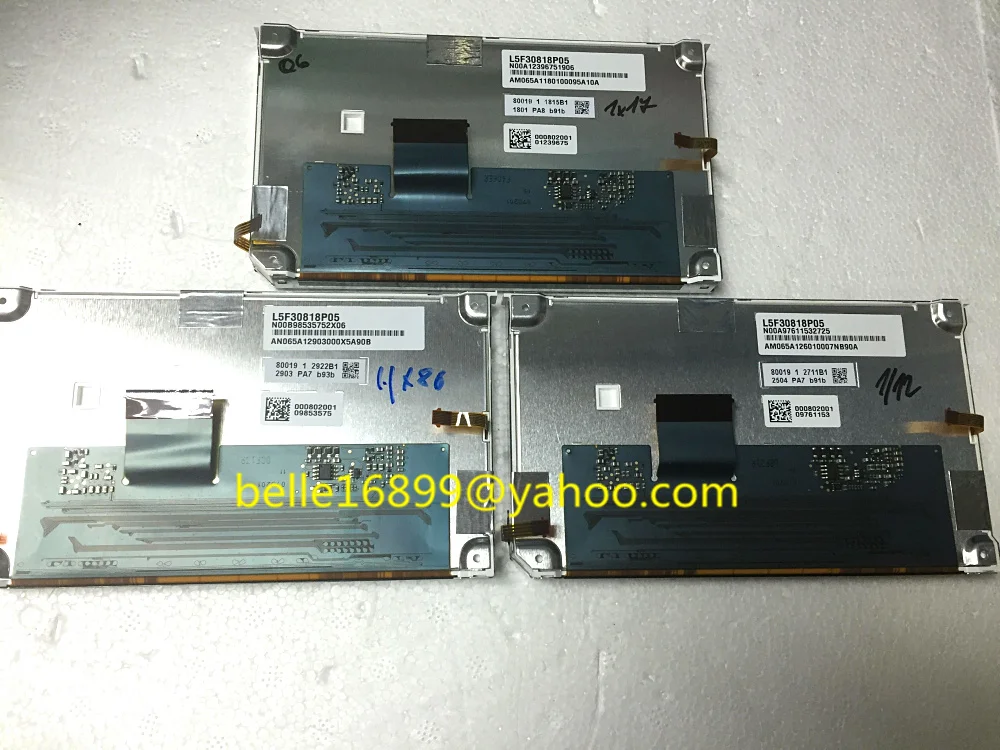 Original 6.5" L5F30818P03 L5F30818P04 L5F30818P05 TFT LCD Display Panel+Touch Screen Digitizer For RNS510 RA3 RA4 NAVI