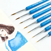 Ручка-крючок, тонкая кисть для рисования, водная кисть, Набор ручек, кисти для рисования, кисти для акриловых масляных красок, товары для рукоделия