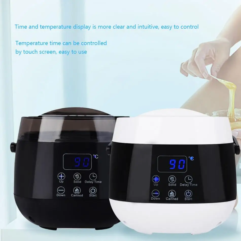 220-240V SPA Hand Epilator Feet Paraffin Wax Heater Machine Temperature Control Depilatory Hair Removal Tools