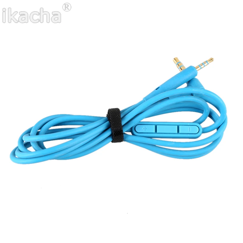 Blue Replacement Audio 2.5 to 3.5mm Cable For Bose Quiet Comfort QC25 (1)