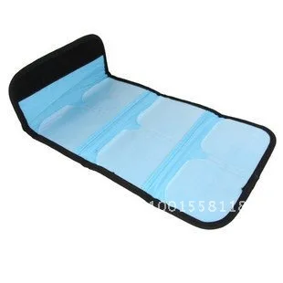 

Black 6 Pockets with 6 slots Case Holder Case Pouch Wallet for 25mm to 82mm Camera Filter UV CPL New