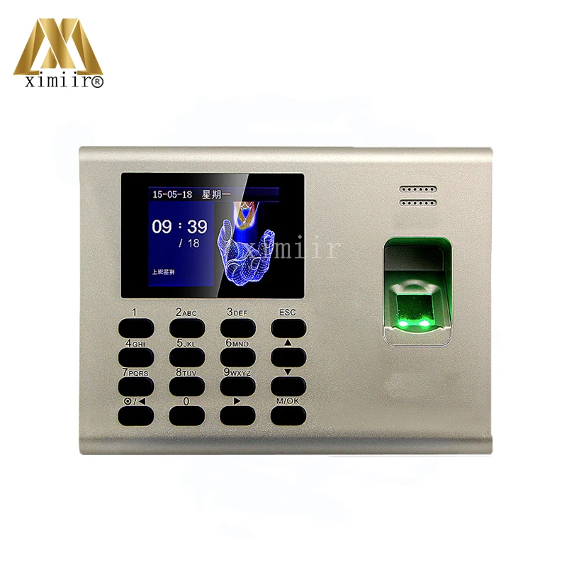 Hot Sale Biometric Time Attendance System K40 With RFID Card And Built-in Battery Time Recording TCP/IP Linux System