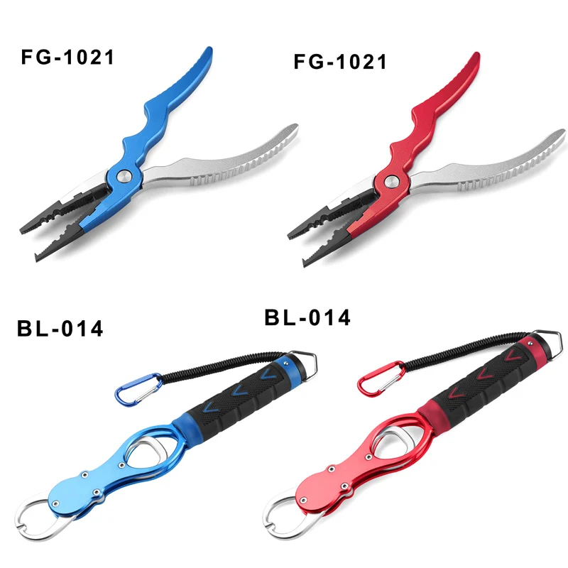 

Control Fish Clamp Device Aluminum Alloy Fishing Tackle With Weight Scale Ruler ALS88