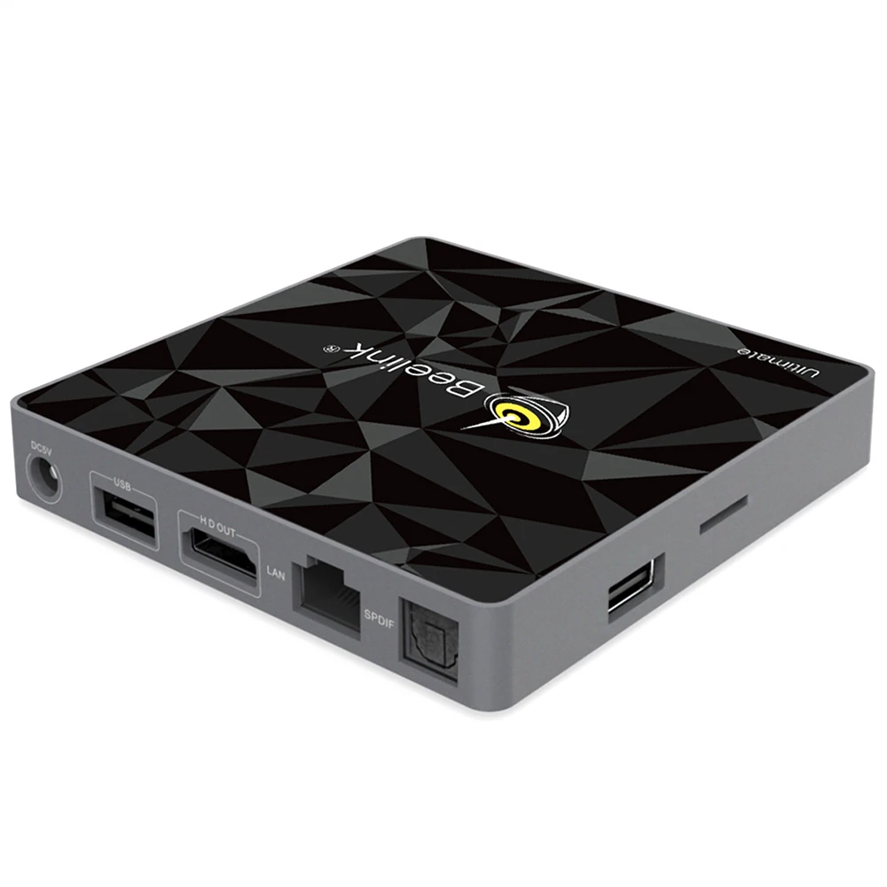 Beelink GT1 Android 7 1 Smart tv Box S912 Восьмиядерный с голосовым управлением пульт
