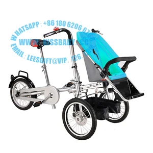 3 колеса складная Коляска-велосипед мать ребенок taga nucia велосипед - Цвет: blue taga stroller