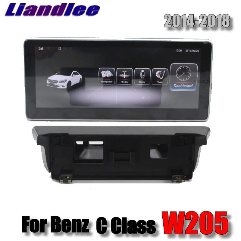 Excellent Liandlee Car Multimedia Player 4G RAM For Mercedes Benz C Class MB W205 2014~2018 NAVI Car Radio Stereo CarPlay GPS Navigation 12
