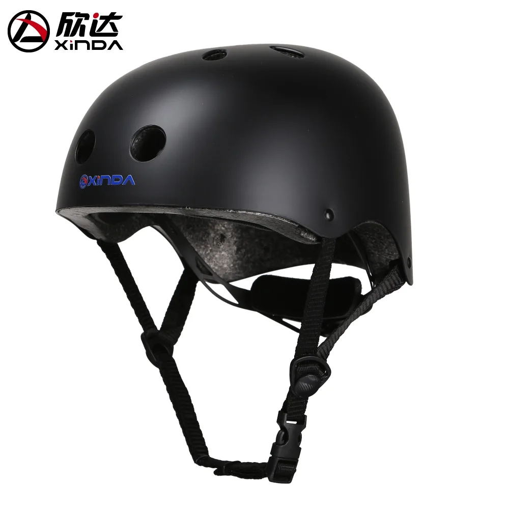 Xinda профессиональный внешний защитный шлем, защитный шлем для кемпинга и походов, шлем для верховой езды, детское защитное оборудование - Цвет: Black