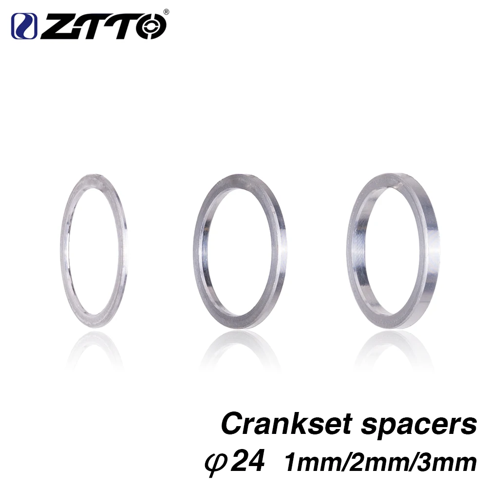 Ztto Bottom Brackets Accessories Washer 1mm 2mm 3mm Spacer For Road Mountain Bike Diameter 24mm Chainset Crankset Spacers Spacer Bottom Bracketbottom Bracket Spacer Aliexpress