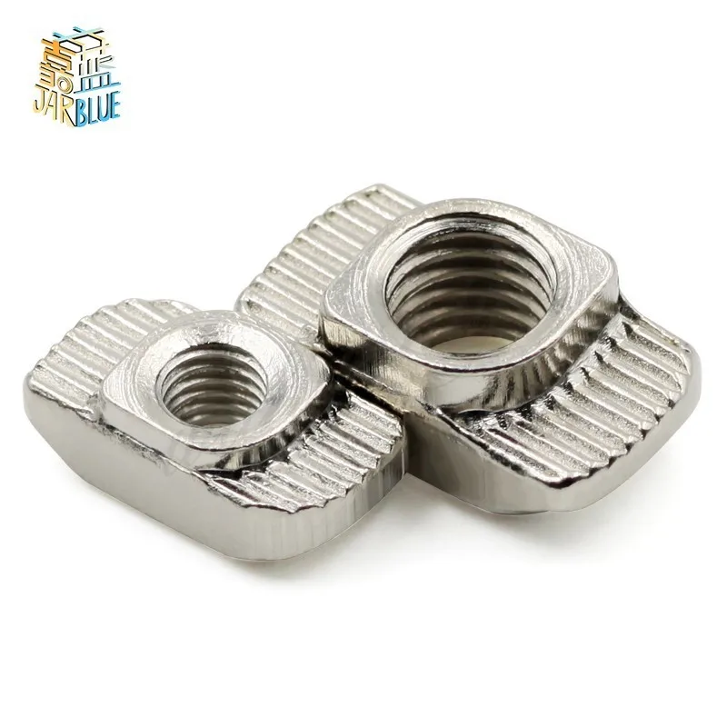 50Pcs M6*15.5*8 For 3030 Series Slot T Nut Sliding Nut Hammer Head T