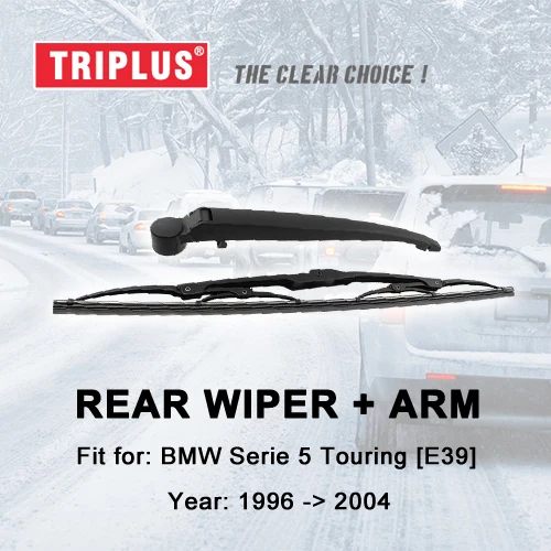 Rear Wiper Arm with Blade for BMW 5 Series Touring E39 (1995 2003) 1pc