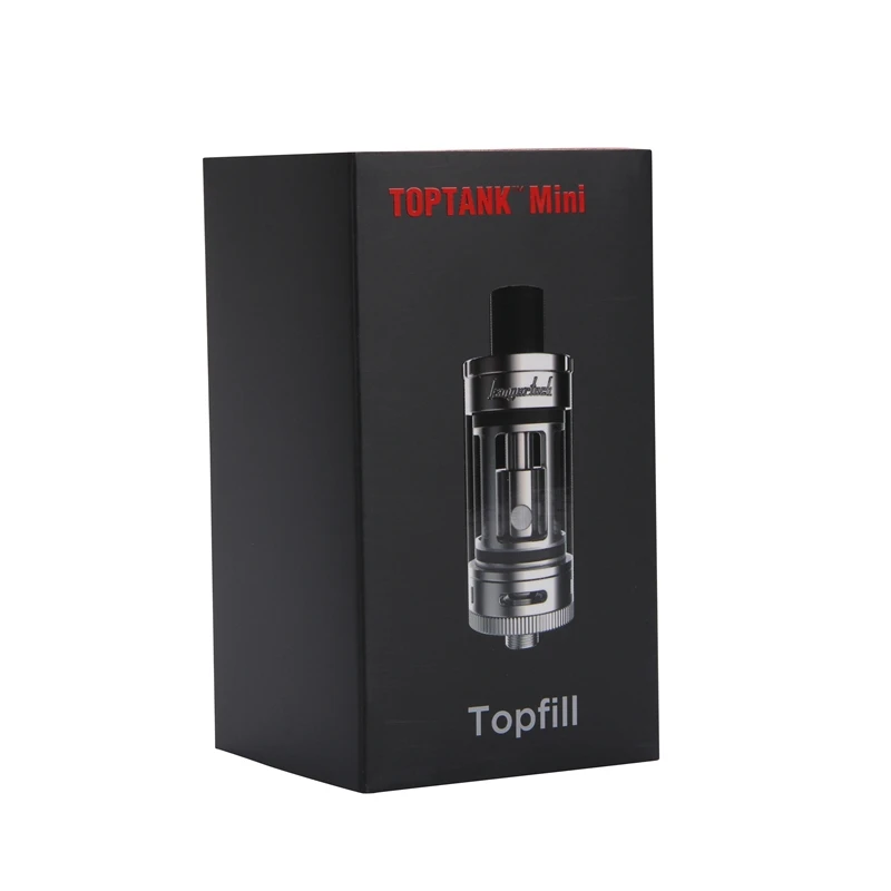 Kanger Toptank мини 4 мл топ-Заполненный клиромайзер распылитель Sub Ом бак Pyrex стекло Delrin капельного наконечника испаритель kangertech