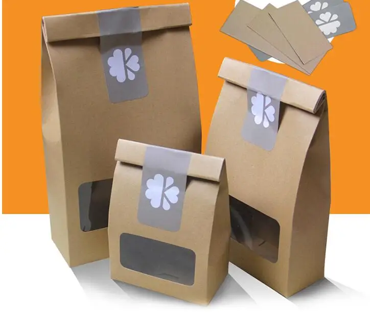 Download 12.9Yu 100pcs wholesale small large Kraft paper stand up ... Yellowimages Mockups