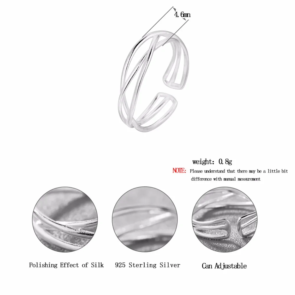 Минималистичное модное кольцо QIMING женское свадебное роскошное Ювелирное