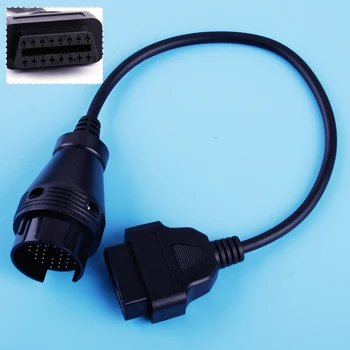 

DWCX Car 38 Pin To OBDII OBD2 16 Pin Adapter Connector Cable Fit For Mercedes Benz Diagnostic Tool