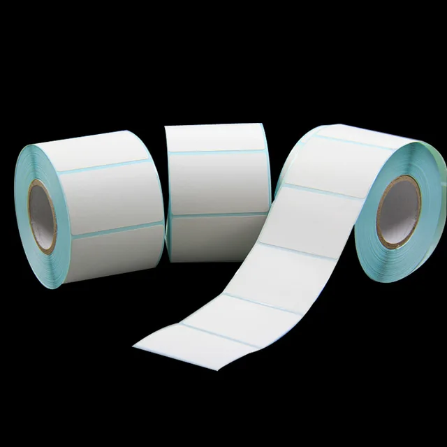 2 1 4x3 3x2 6x4cm 700pcs roll Blank Adhesive Thermal Label Sticker 