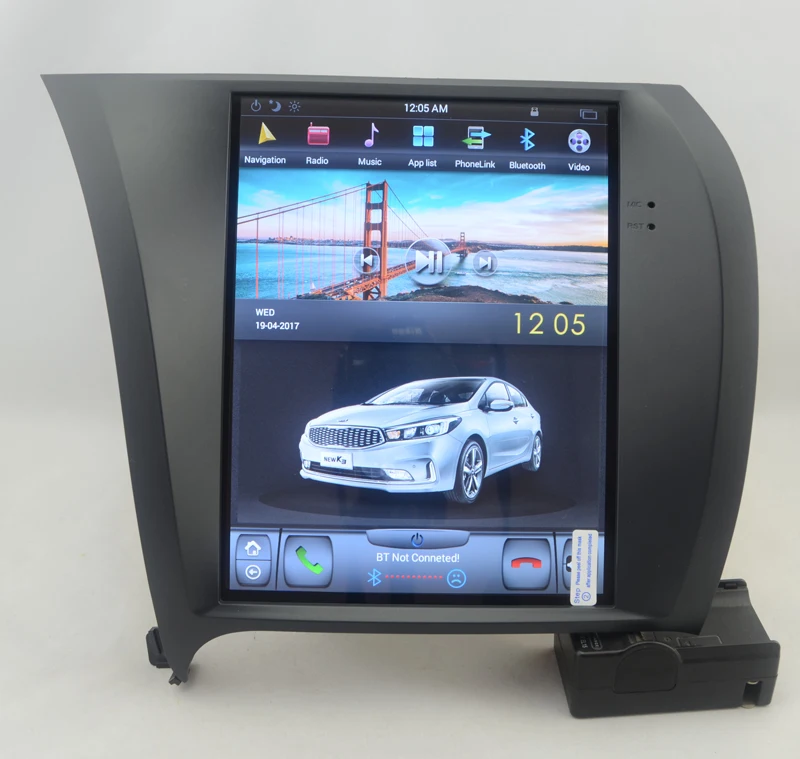

10.4" tesla style vertical screen android 6.0 Quad core Car GPS radio Navigation for KIA CERATO K3 FORTE 2014-2017