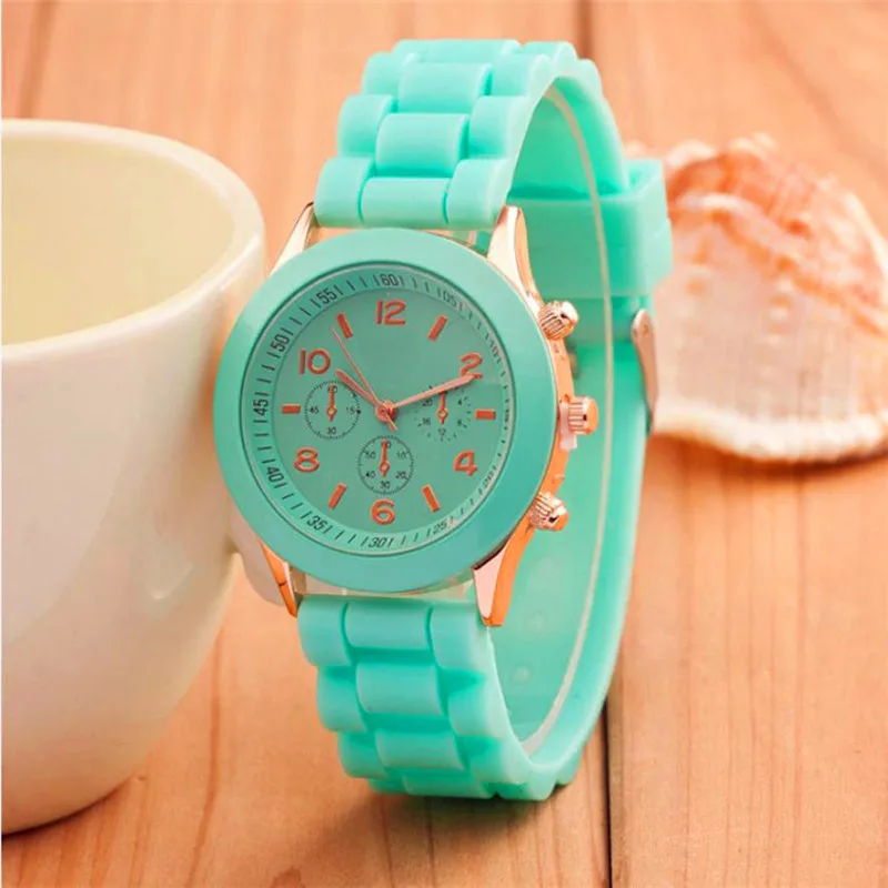 Buy Women Watches Fashion Women Silicone Band Quartz