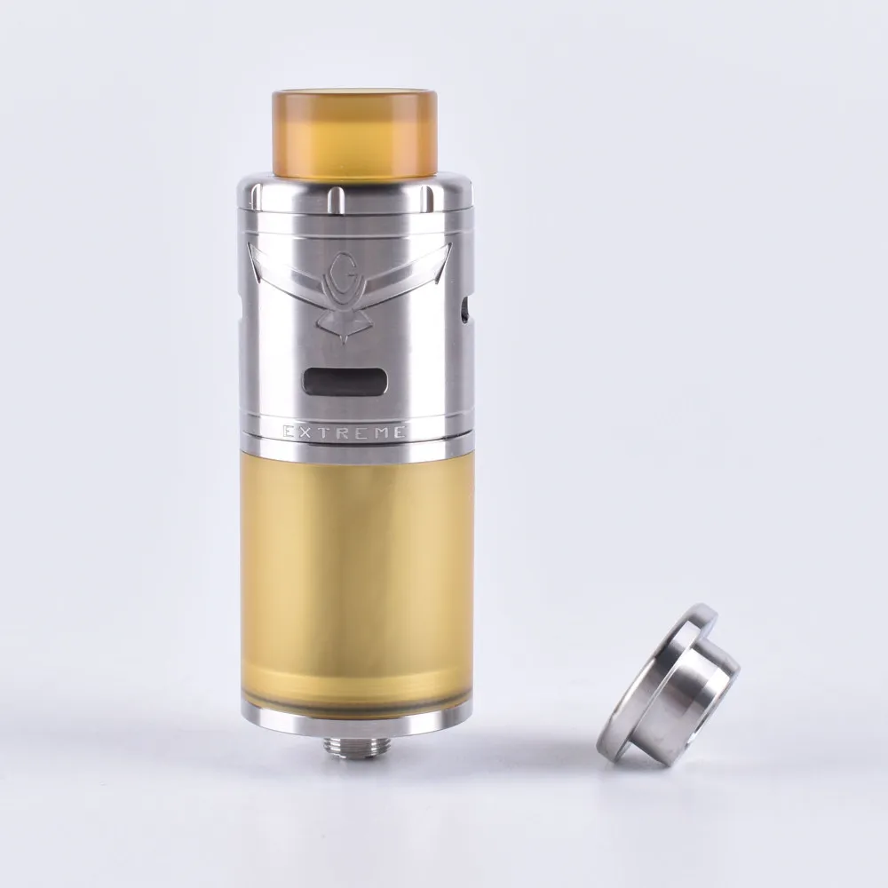 

VG Extreme RTA Atomizer Electronic Cigarette 23mm 5ml Mech Tank with 810 Pei Drip Tip for Vape Mods Vaporizer E Cig Kit