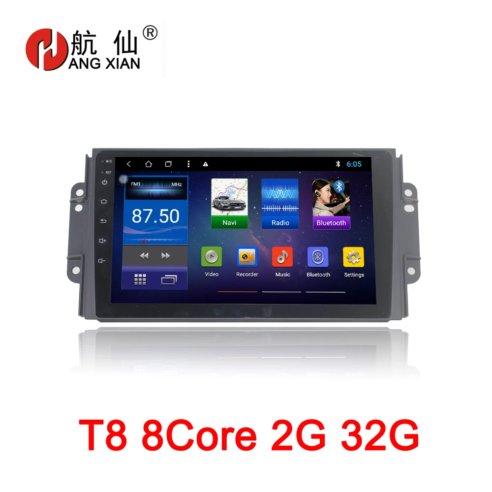 

9 inch Android 8.1 Octa 8 Core 2G RAM 32G ROM Car DVD Player for Chery Tiggo 3X tiggo 2 3 Car Radio GPS Navi BT WIFI Map