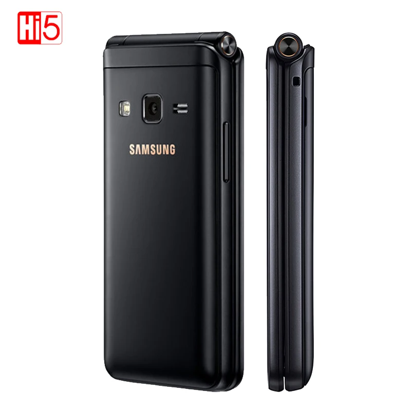 Открыл samsung Galaxy папка 2 G1650 2G RAM 16 ГБ Встроенная память оригинальный 4 ядра 8.0MP Dual sim