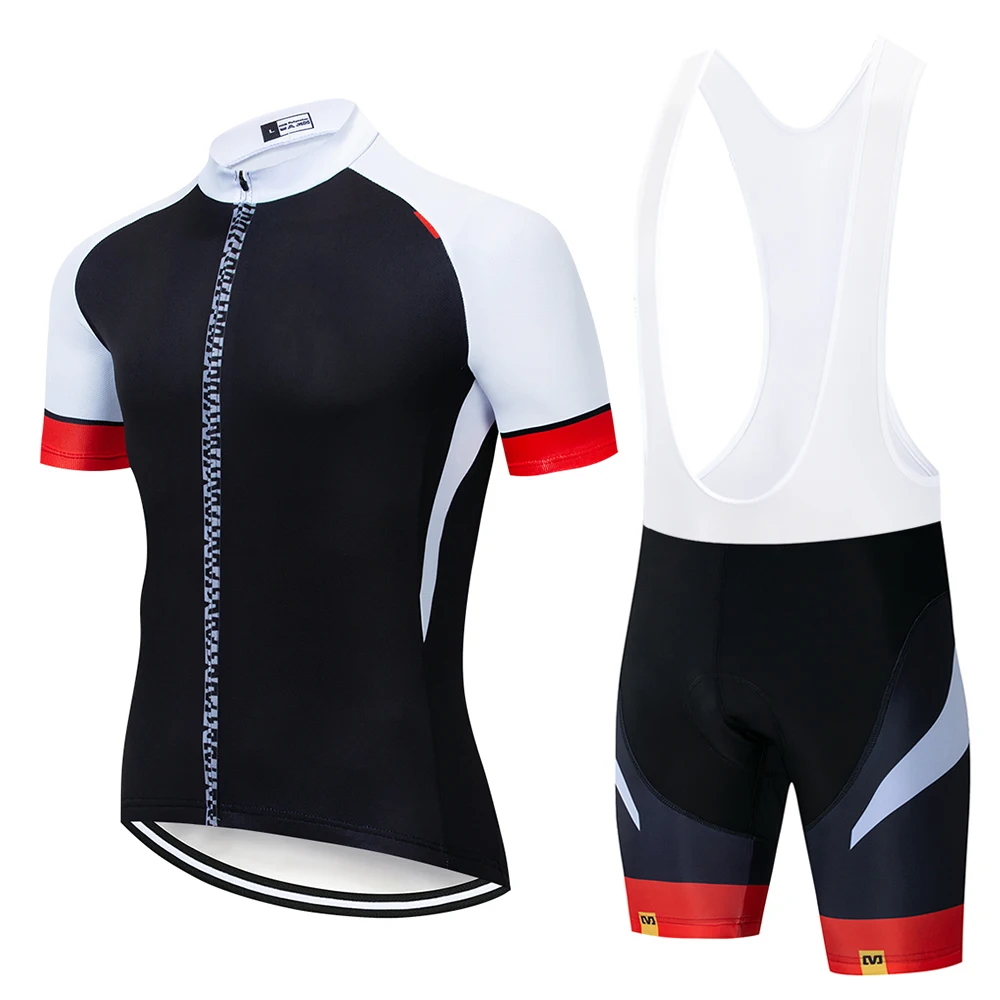 2019 Mavic Brand Quick-Dry Cycling Jersey Set MTB Road Bicycle Clothing Breathable Mountain Bike Clothes Cycling Set