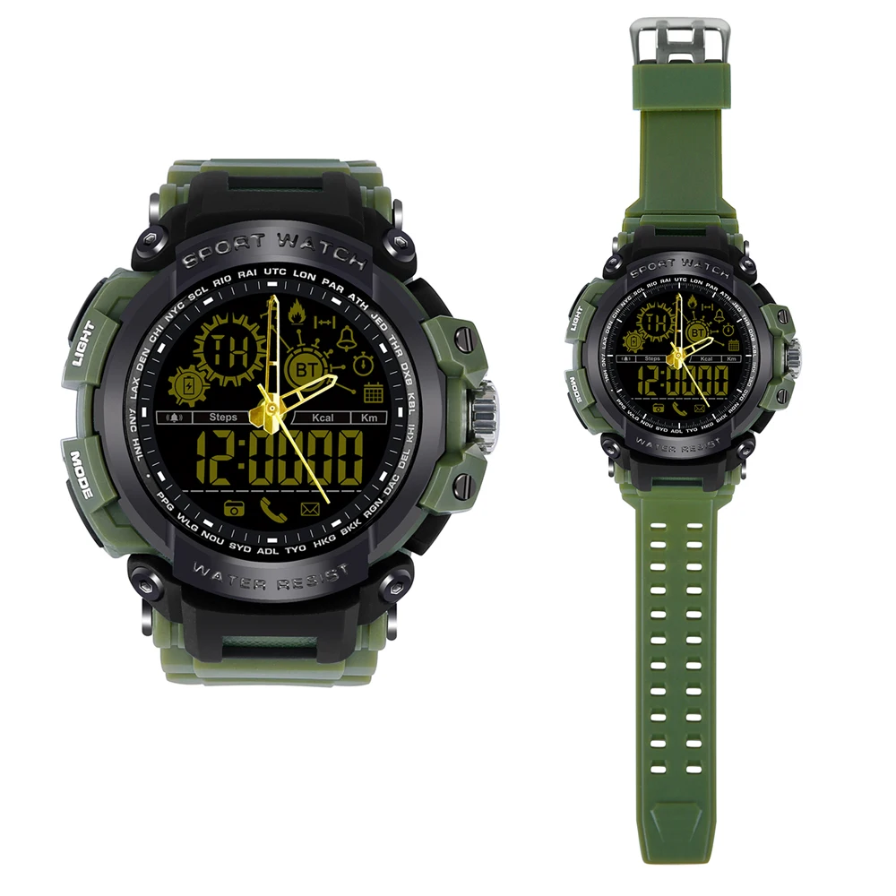 

IP68 Smart Watch Sport Diggro DI10 DX16 Waterproof Pedomete Long StandbyTime Bluetooth 4.0 Smart 1.21 inch watch for IOS Android