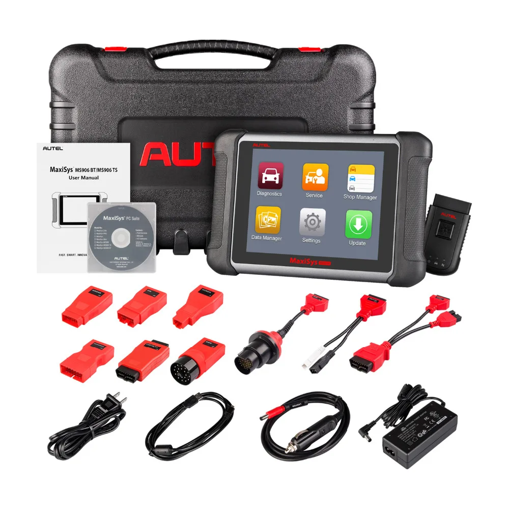 AUTEL MaxiSys MS906BT OBD2 сканер автомобильный диагностический инструмент ключ программист Поддержка пульт дистанционного управления технология сканер Automotivo