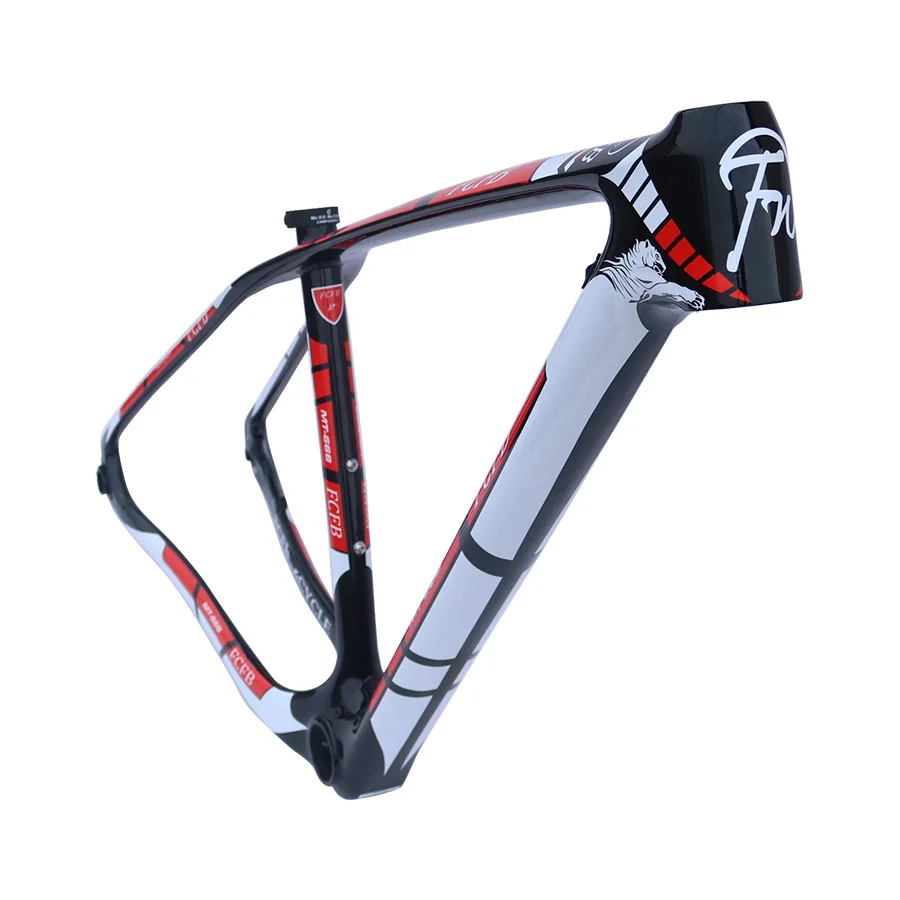 Excellent 2017 FCFB MTB carbon frame15/17/19/21inch bicycle 27er 29er carbon frame carbon mountain bike frame disc carbon mtb frame PF30 3