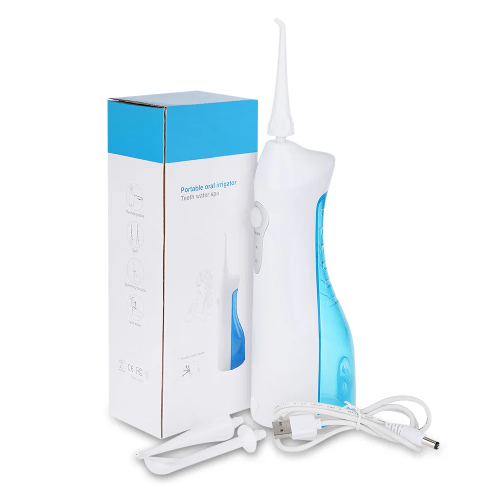 

Rechargeable LV-800S Oral Irrigator Travel Dental Irrigator Portable Teeth Electric Water Spa Flosser Floss Oral Irrigator