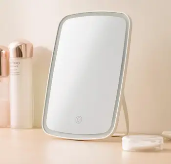 

xiaomi Mijia Makeup mirror led light portable folding light mirror dormitory home desktop portable mirror Smart product