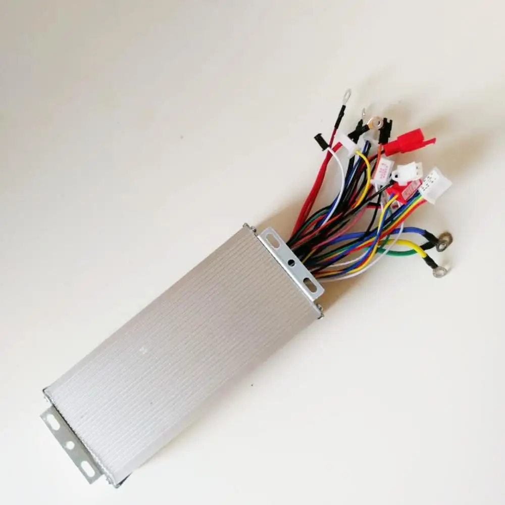 

60 120 Angle Hall Sensor 60v 1500w 1600w 18 MOS 45 A Sine Wave Controller For Hub Motor E Bike Scooter Controller Driver