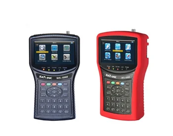 

Satellite WS-6966 Finder Meter mpeg4 DVB-S2 meter Satellite ws 6966 HD HDMI Satellite Singnal
