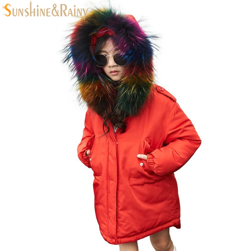 

2-12 Years Boys Down Jackets For Girls Winter Coat Kids Snow Wear Children's Down Parka Thick Warm Jacket For Girls Clothing