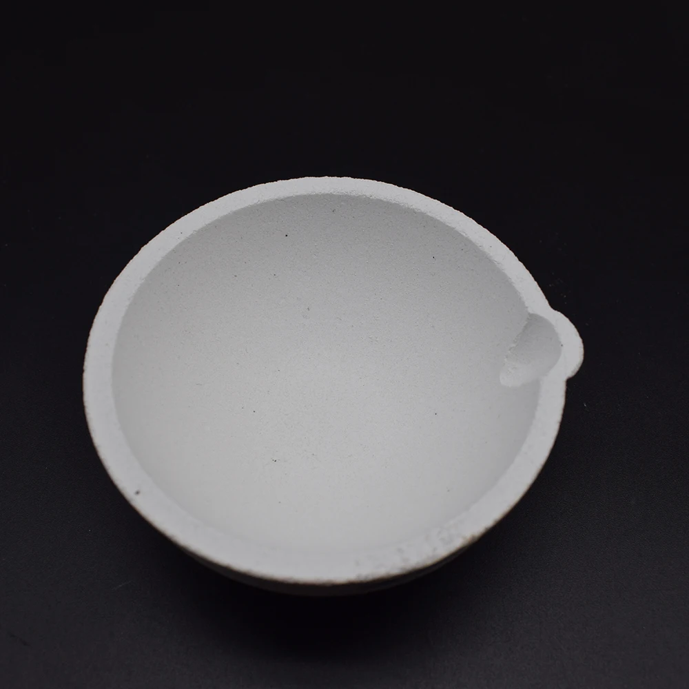 

1000 Gram High Temperature Quartz Silica Gold Melting Crucible 104mm jewelry tool