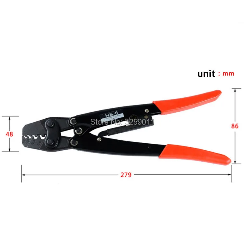 2pcs HS-8 17-8 AWG Suyep Ratchet Terminal Hand Crimping Pliers Tools | Обустройство дома