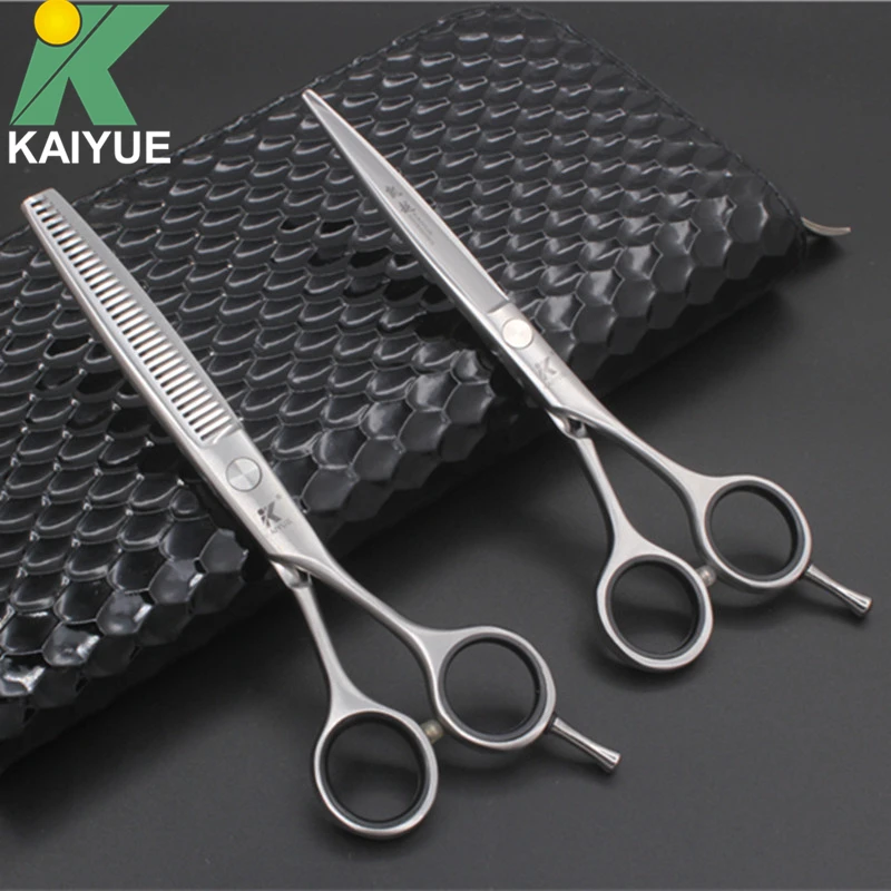 6" Hot Japanese Hair scissors Barber Scissors Hairdresser Razor Hairdressing Set Cutting and