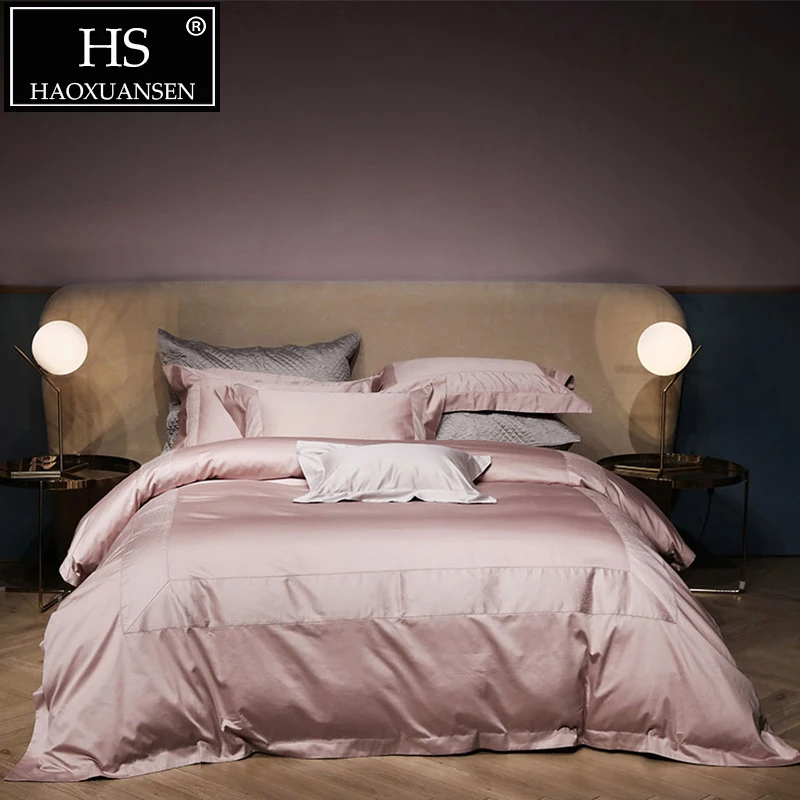 #^Special Price 800 Thread Count Textured Jacquard Bedding Sets Lilac 4Pieces 100% Egyptian Cotton Nordic Solid Double Bed Set Queen King Size #^Special Price 800 Thread Count Textured Jacquard Bedding Sets Lilac 4Pieces 100% Egyptian Cotton Nordic Solid Double Bed Set Queen King Size