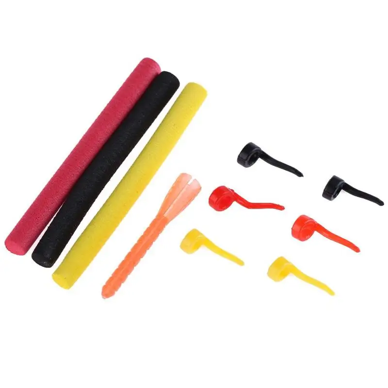 

10pcs/set Carp Fishing Sleeve+Foam Pop Up Baits for Zig Aligna Kit Zig Rigs Carp Fishing Accessories Tackle Pesca