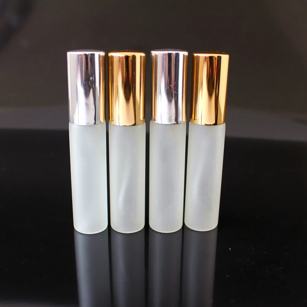Wholesale 10ML perfume Glass Spray Bottle Points Bottling Bottles Cosmetic Frosted Glass Spray Bottle 10PCS/LOT