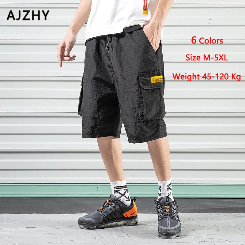 

2019 Summer Quick Dry Fashion Cargo Shorts Men Multi Pocket Army Military Tactical Casual Loose Streetwear 5XLCotton Short Pants