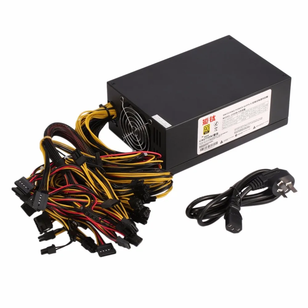 2350W BTB mine dedicated power Efficient Power Supply For Eth Rig Ethereum Coin Mining Miner Dedicated Machine with Cooling Fan 2350W BTB mine dedicated power Efficient Power Supply For Eth Rig Ethereum Coin Mining Miner Dedicated Machine with Cooling Fan
