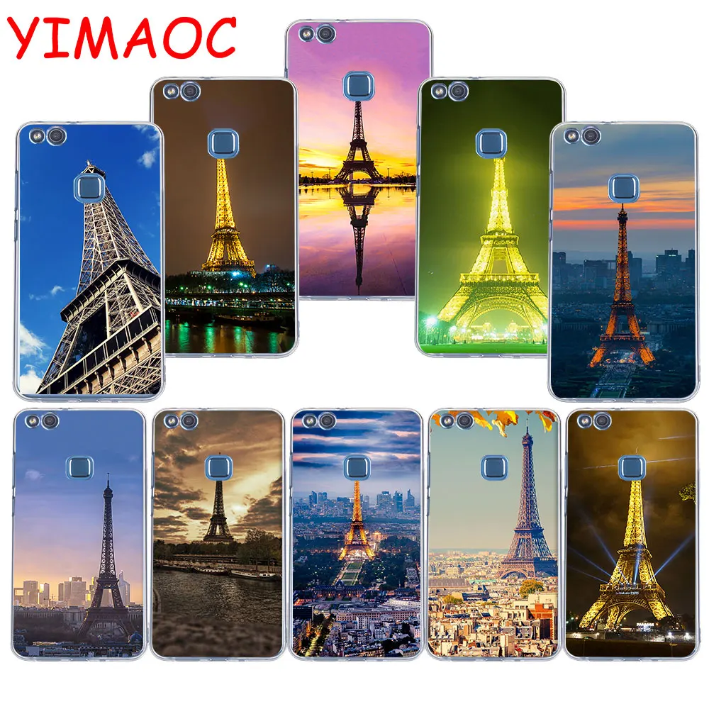 

YIMAOC 162z Eiffel Tower Soft TPU Case for Huawei P20 Pro P10 P9 P8 Lite P Smart Mate 10 lite 20 pro
